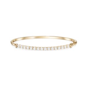 Diamond Lenox Bracelet  in 18K Yellow Gold