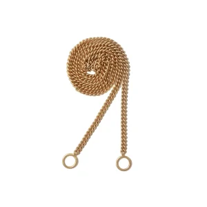 Not So Heavy Curb Chain in 14K Yellow Gold - 14"