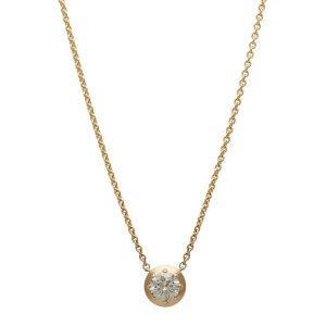Lilly Illusion Diamond Solitaire Pendant