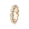 Medium Audrey Diamond Eternity Ring in Yellow Gold - Size 6