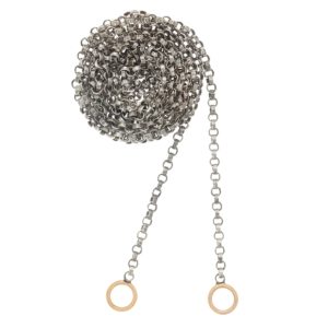 Rolo Chain in Silver Necklace - 19"