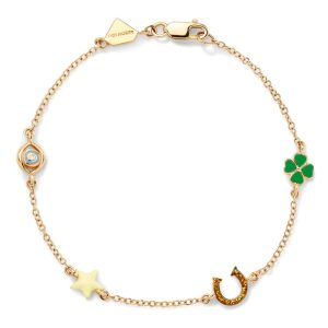 Lucky by the Yard Bracelet in 14K Yellow Gold