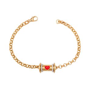 Small Warrior Venus Bracelet in 18K Yellow Gold