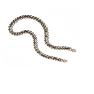 Mini Mega Curb Chain in Sterling Silver - 16"