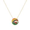 Mushroom Over the Rainbow Necklace