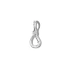 Lovers Knot Lock in Sterling Silver
