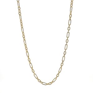 Small Polly Chain 16" in 14K Yellow Gold