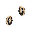 The Carbon Earrings Size 1 Black Onyx