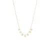 Itty Bitty Discs Necklace in 14K Yellow Gold