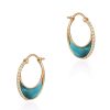 Bloop Earrings Size 3 Turquoise