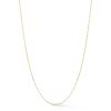 Rectangle Chain No. 40 in 18K Yellow Gold 24"