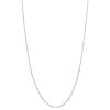 Small Dezi Chain 16 inch in 14K White Gold